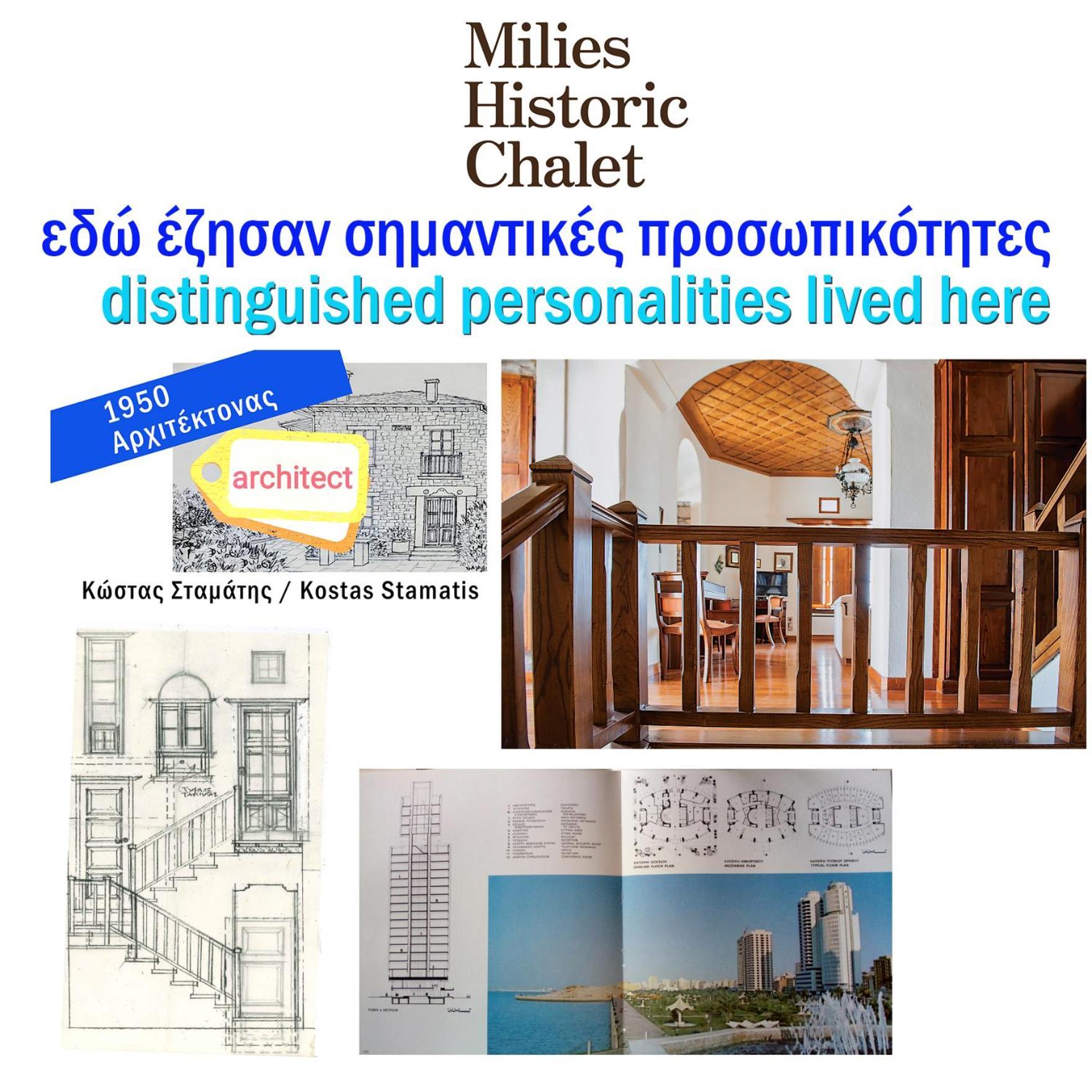 Milies Historic Chalet Pelion Miléai Exteriér fotografie
